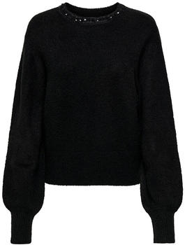 Only Avi Embellish O Neck Sweater (15323962) black/detail dtm embellishment