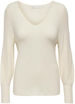 Only Atia V Neck Sweater (15230147) whitecap gray