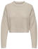 Only ONLMALAVI L/S CROPPED PULLOVER KNT NOOS (15284453-4335796) pumice stone