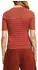 Esprit Kurzarmpullover mit Streifen (073EE1I302) terracotta