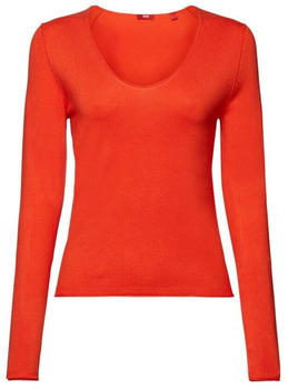 Esprit Pullover im Colorblock-Design Wollmix (083EE1I316) coral red