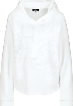 Monari Sweatshirt mit Leopardenkopf (807665) off-white