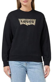 Levi's Standard Graphic Sweatshirt (18686) crew bw leopard caviar