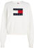 Tommy Hilfiger Oversized Logo Boxy Fit Jumper (DW0DW17248) white