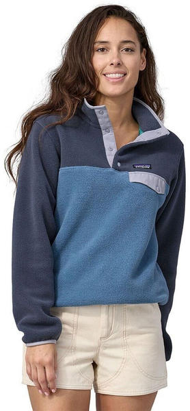 Patagonia Women's Lightweight Synchilla Snap-T Fleece Pullover (25455) utility blue