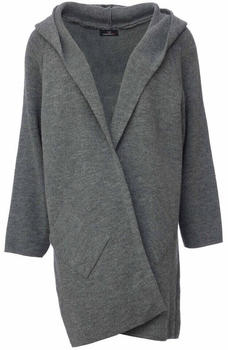 Zwillingsherz Longstrickjacke Annabell (93700) dunkelgrau