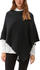 S.Oliver Poncho aus Baumwollmix (2119753) schwarz