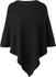 S.Oliver Poncho aus Baumwollmix (2119753) schwarz