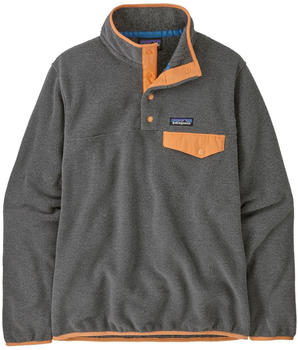 Patagonia Women's Lightweight Synchilla Snap-T Fleece Pullover (25455) nickel w/vivid apricot