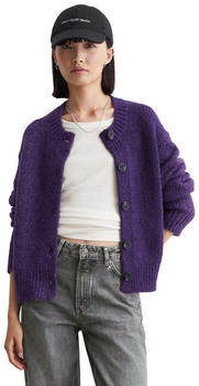 Marc O'Polo Chunky cardigan loose (5000005322) Medium Purple Melange