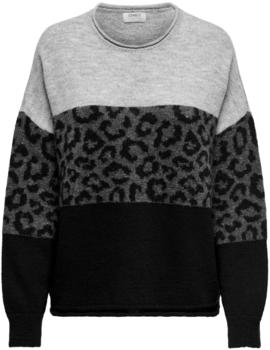 Only Jade Wild Animal (15294969) light grey melange/bblack