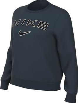 Nike Phoenix Fleece Sweatshirt (HM9754) armory navy-photon dust/black