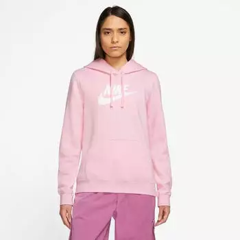 Nike NSW Club Hoodie (DQ5775) soft pink/white