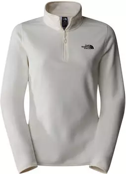 The North Face 100 Glacier Fleece 1/4 Zip Women white dune npf
