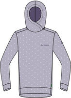 VAUDE Kapuzensweatshirt "WOMENS TUENNO PULLOVER", mit Logopr&auml;gung auf dem Arm, mit
