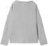 Tom Tailor Geripptes Sweatshirt (1043168) medium silver grey melange