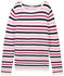 berry knit stripe design