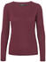Vero Moda Vmcare Structure Ls O-neck Blouse Ganoos (10136644) winetasting