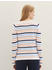 Tom Tailor Pullover (1016350) peach blue ottoman stripe