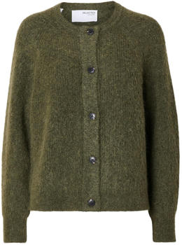 Selected Lulu Short Cardigan (16074481-Kalamata/DetailMelange)