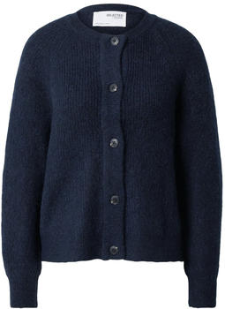 Selected Lulu Cardigan (16074481-DarkSapphire/DetailMelange)