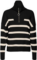 Vero Moda Troyer "VMSABA STRIPE LS HIGHNECK BLOUSE GA NOOS"