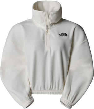 The North Face Cropped Sweatshirt Glacier white dune