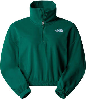 The North Face Cropped Sweatshirt Glacier evergreen