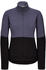 Icebreaker Merino 400 Realfleece Descender Long Sleeve Zip graphite/black/cb
