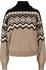 brown meliert/black/off White