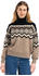 Dale of Norway Women's Randaberg Sweater brown meliert/black/off White
