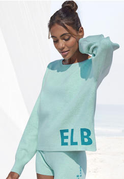 Elbsand Strickpullover Loungeshirt t&uuml;rkis