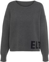 Elbsand Strickpullover aus hochwertigem Strick mit eingestricktem Logo, Loungewear