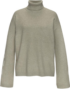 Elbsand Strickpullover Loungeshirt oliv meliert