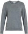 Vila Ril Pullover (140541779 MediumGreyMelange