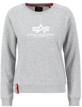 Alpha Industries New Basic Sweater (196031) grey heather