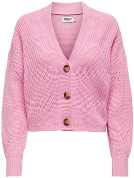 Only Onlcarol Nice L/S Cardigan Knt Noos (15211521) prism pink