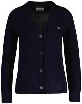 GANT Classic Cotton Cardigan strickjacke evening blue