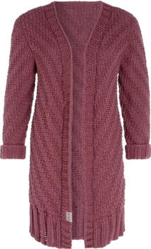 Knit Factory Sally Strickjacke stein rot