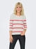 Only Strickpullover Onlgeena XO L S Pullover knt noos Cloud Dancer Dubarry