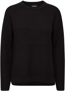 Oxmo Damen Strickpullover Feinstrick Rundhalsausschnitt