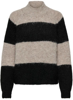 Jacqueline de Yong Zoey Life L S HN Raglan Pullover knt hellgrau
