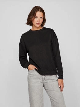 Vila Visandy L S Sweat Top schwarz