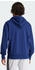 Adidas Big Logo French Terry Hoodie dunkelblau weiß