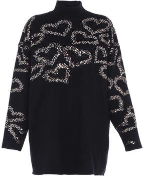 Faina Pullover M L schwarz silber