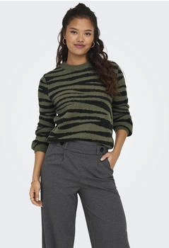 Jacqueline de Yong Lorraine Pullover grün