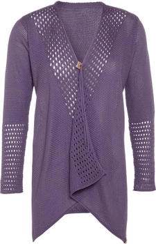 Knit Factory April Strickjacke violett