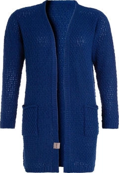 Knit Factory Luna Strickjacke kings blue