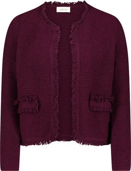 Cartoon Strick-Cardigan purple potion