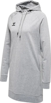 Hummel Grid Cotton Sweatdress grau meliert